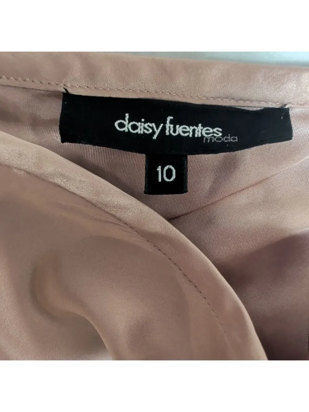 Women's Daisy Fuentes Pink A-Line Skirt Size 10